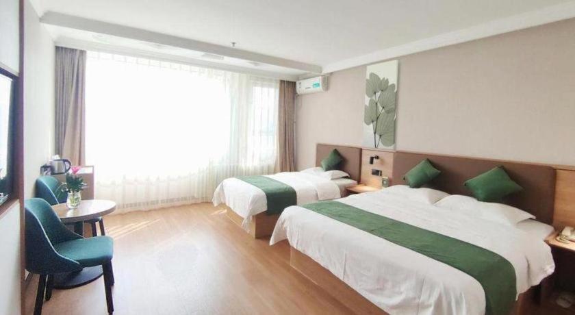 Greentree Inn Beijing Daxing Xingye Street Liyuan Business Hotel Exterior foto
